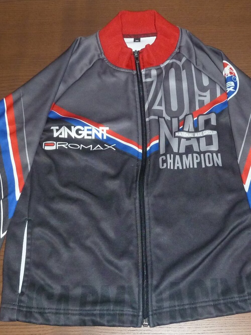 USA BMX Racing NAG Chanpion 2019 Lightweight Jacket Kids Size Medium
